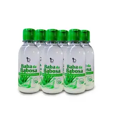 Baba da Babosa 200ml – Aloe Vera Natural – Lord Cosmetics – Cabelos e Pele kit 12 unidades