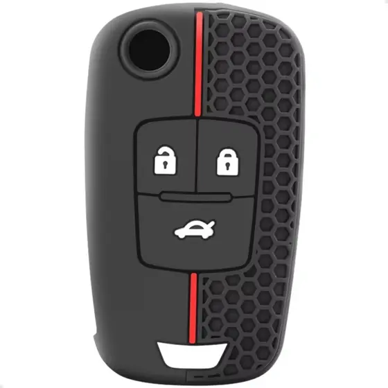 Capa Silicone Chave Onix Prisma Cobalt Cruze 2013 2014 2015 2016 2017