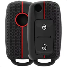 Capa Silicone Chave Canivete Vw Amarok Golf Saveiro G6 2 Botões