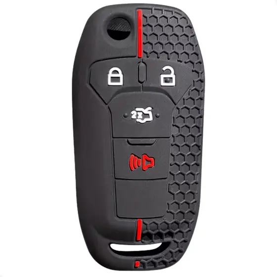Capa Silicone Chave Ford Ka Fusion 2014 2015 2016 2017 2018 2019 2020