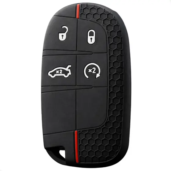Capa Silicone Chave Presença Jeep Renegade Commander Compass Fastback