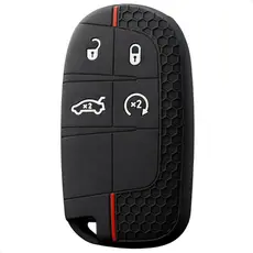 Capa Silicone Chave Presença Jeep Renegade Commander Compass Fastback