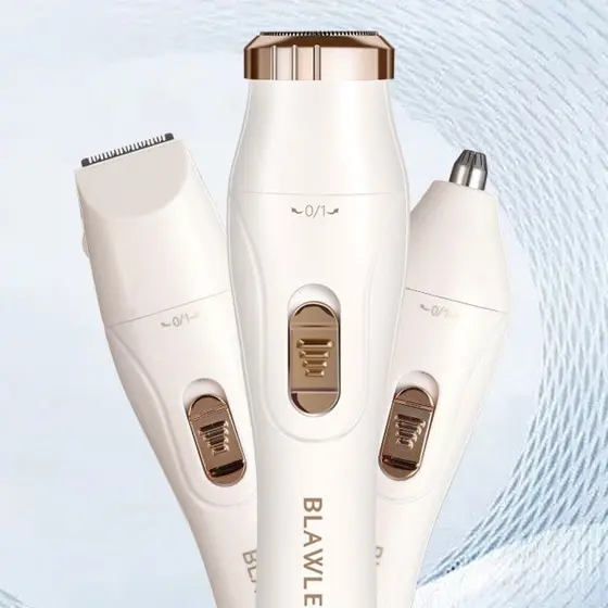 Depiladora Elétrica 3 em 1 Recarregável Multifuncional para Barbear e Depilação-M1