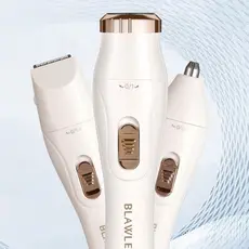 Depiladora Elétrica 3 em 1 Recarregável Multifuncional para Barbear e Depilação-M1