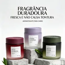 Cheirinho Para Carro Car Gel Scent Aromatizante Vidro Perfume Automotivo Elimina Odores E11