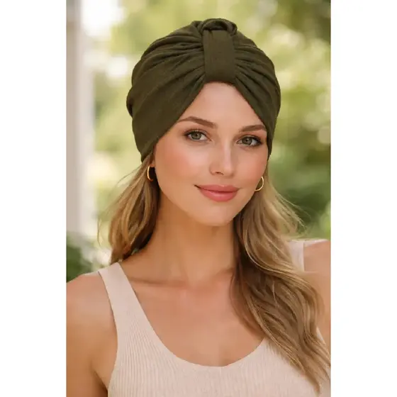 Turbante Feminino Lanzinha Touca Soft Conforto Quimioterapia Alopecia e Autoestima Premium