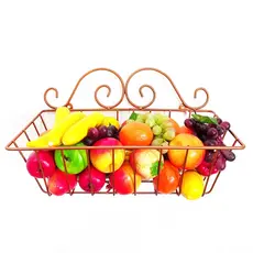 Fruteira de Parede 40x20 Rose Gold com uma grande Durabilidade e Resistencia
