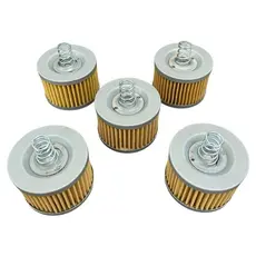 5 Filtros Óleo Fazer 150 125I Xtz Crosser 150 Factor 150 125I Com Anel Oring