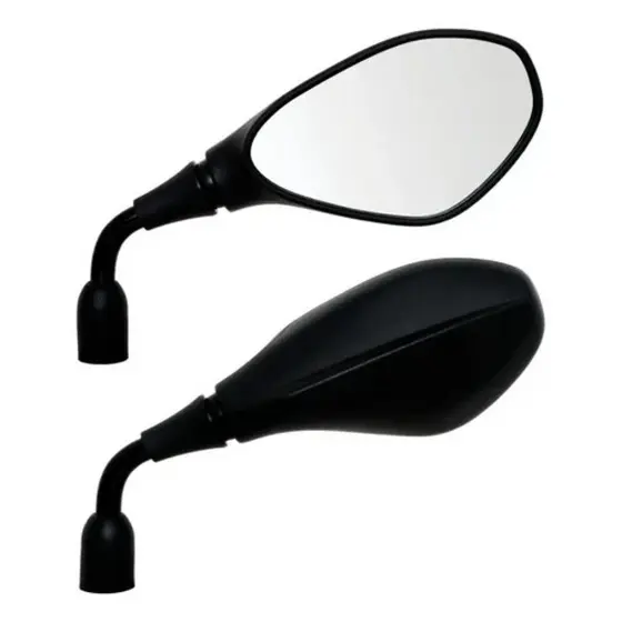 Retrovisor Gs 650 F800 Fixo Rosca Honda Par HASTE CURTA