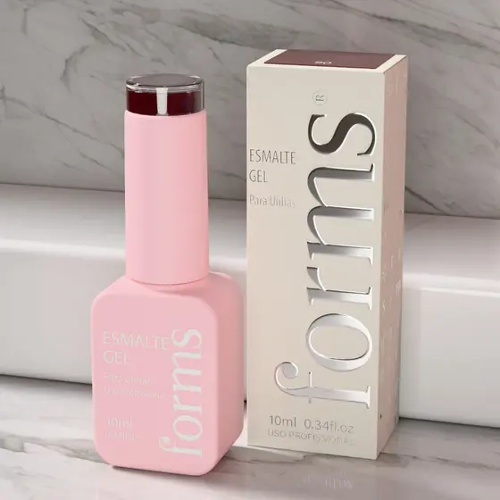 Esmalte Em Gel Para Unhas De Alta Pigmentação Forms Livre Hema E Tpo Brilho Intenso