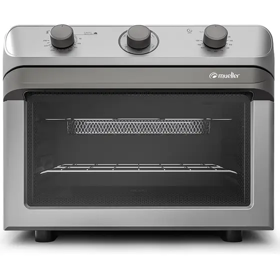 Forno Elétrico de Bancada Mueller - 35 Litros - Air Forno MFB35G Prata