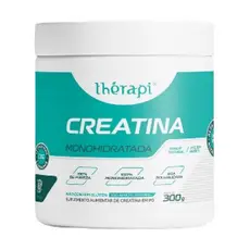 CREATINA MONOHIDRATADA THERAPI 100% PURA 300G SEM SABOR
