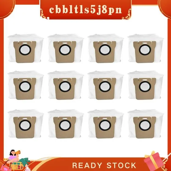 cbbltls5j8pn À Prova De 12 Peças Adequadas Para Xiaomi Robô Aspirador X20 +/X20 Plus De Reposição Acessórios Saco De Pó