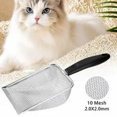 Pá Peneira de Areia Coletora Higiênica Pet Gato Cachorro