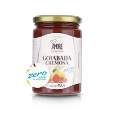 Goiabada cremosa de colher zero adição de açúcares 400g