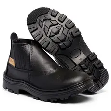 Bota Masculina de Segurança Botina EPI confortável Para Trabalho & Serviço