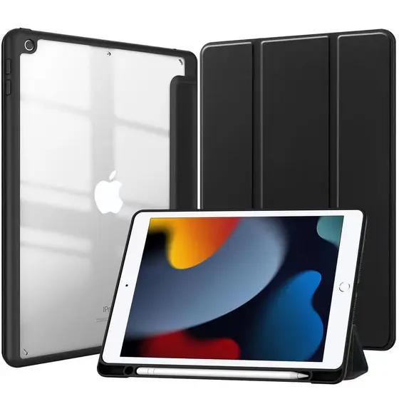 Capa Case Acrílico Magnética Com Suporte Para Caneta iPad 10.2 7/8/9 Geração A2197 2019