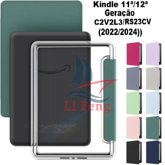 Capa Acrílico Para Kindle 11ª/12ª Geração 6 Polegadas (Sem Alça – C2V2L3/RS23CV (2022/2024))