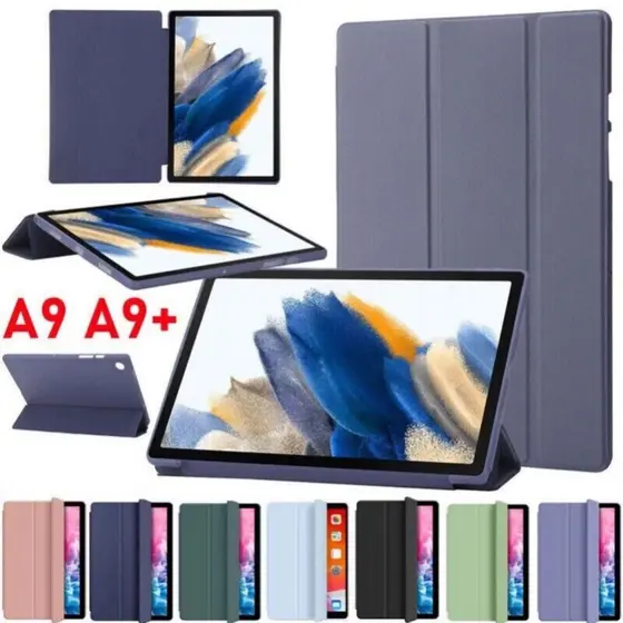 Capa Case Para Acrílico Com Galaxy Tab A9/A11 8.7”/ A9 Plus 11”/ A11 Plus 11 Polegadas Suporte Caneta