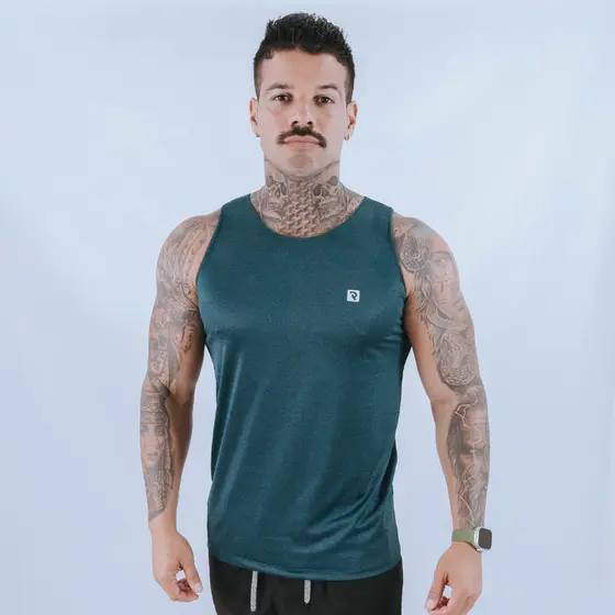 Camiseta Regata Masculina Praia Academia