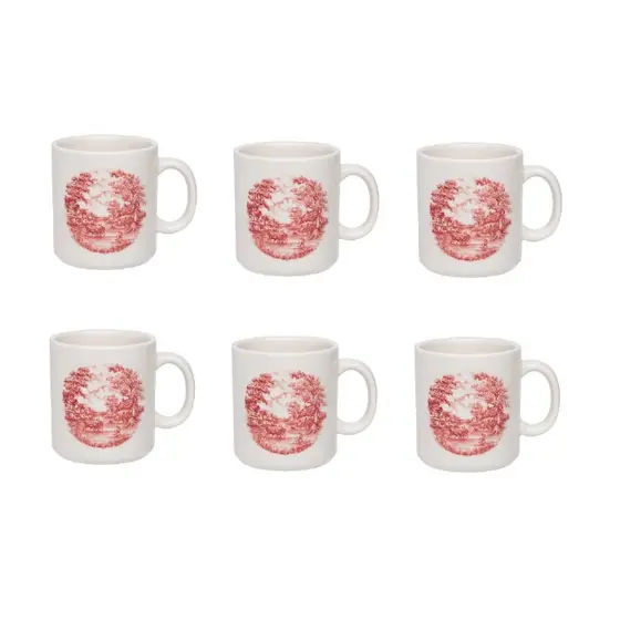 Kit 6 Canecas Donna Vilarejo 270ml Biona/Oxford