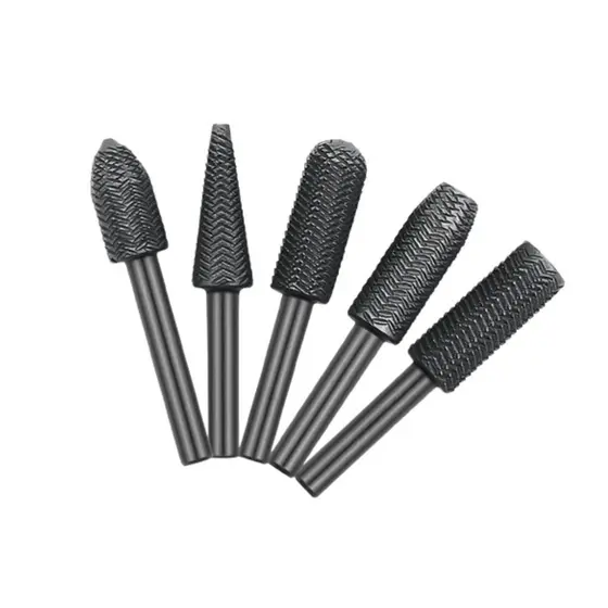 Kit 5 Limas Rotativas para Aço e Metal – Retífica, Desbaste e Remoção de Rebarbas