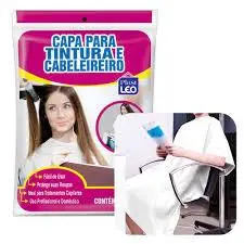 Capa Para Tintura E Cabeleireiro Funda de Peluquero - plastica reutilizavel - cores conforme disponível em estoque