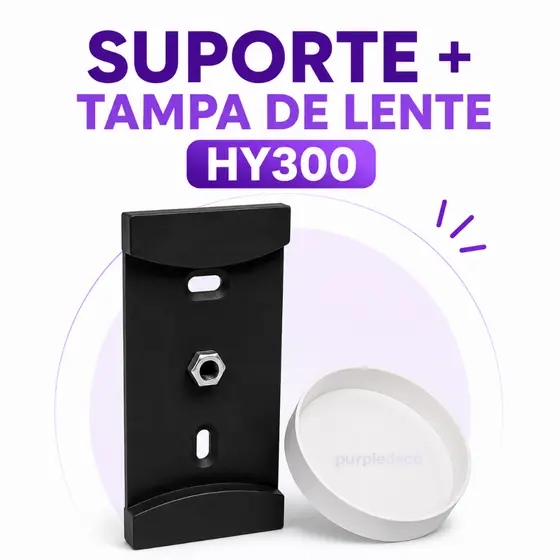 Suporte Projetor HY300 Parede Teto Tripé + Tampa Protetora Lente Magcubic Ajustável
