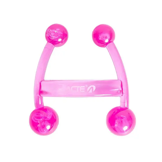 Massageador Manual 4 Esferas Polipropileno T152-RS Rosa Acte