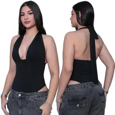 Body Multiformas Costa Nua Amarração Decote Feminino