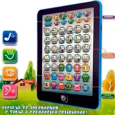 Tablet Interativo Infantil Bilíngue educativo Brinquedo De Crianças Educativo menino e menina