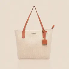 Bolsa de Praia Feminina Sacola Grande Shopbag Califórnia Palha
