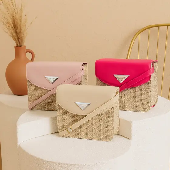 Kit 3 Bolsas Femininas Estilosas Oferta Dia Das Mães Bolsas Pequenas