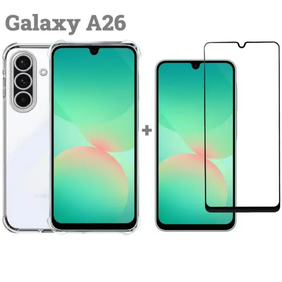 Película e Capa Capinha Para Samsung Galaxy A26