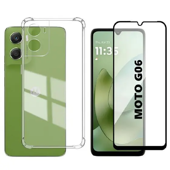 Película Capa Capinha Para Motorola Moto G06/G06 Power