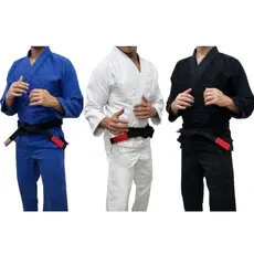 Kimono Jiu-Jitsu Trançado Adulto com Faixa Branca