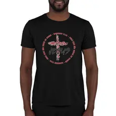 Camiseta Masculina Cristã Estampa Romanos 11.36 100% Algodão
