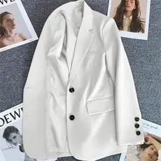 Blazer Estilo Casual Fried Street Francês High-End Light Luxo Clássico de Luxo Pequeno Fato Top