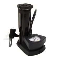 Bomba Manual de Ar com Pressão Para Bolas Bike Moto Manômetro - Envio Já!