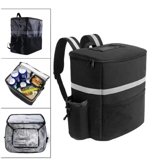 Bolsa Térmica Mochila Motoboy Delivery Grande 36L Resistente Viagem - Envio Já!
