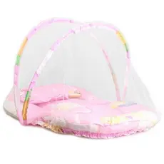 Colchonete Com Mosquiteiro Dobrável Berço Tenda Portátil Grande - Envio Já!