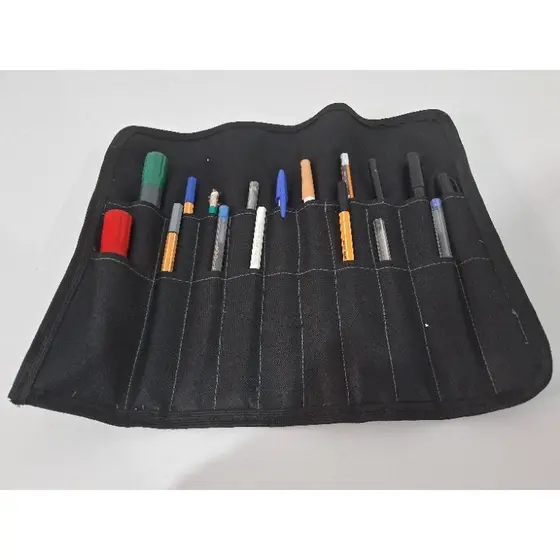 ESTOJO ORGANIZADOR PARA LÁPIS E PINCÉIS DE PINTURAS