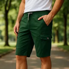 Bermuda Cargo Masculina Short Com Cordão 6 Bolsos Linha Premium Enviamos Hoje Mesmo