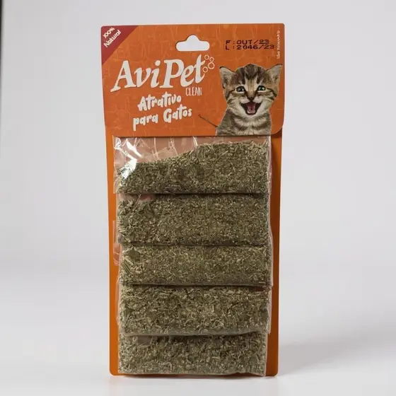 Catnip Erva Atrativo Natural Gatos Estimulante Relaxante Anti Estressedo 100% Natural AviPet Sache 2g