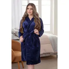 Roupão com de Microfibra p/ Inverno ou Verão Tamanhos Plus Size