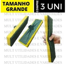 Kit lava azulejo esfregão rodo abrasivo limpeza pesada  esfregões limpa casa manual mop sem cabo