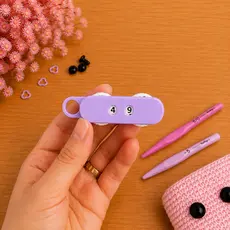 Contador de Pontos Manual para Crochê com Design Minimalista fofo