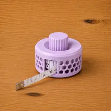 Organizador de Fita Métrica Premium Retrátil | Porta Fita para Costura e Alfaiataria | Compacto e Elegante