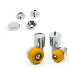 Kit Matriz Botão De Pressão 100 + Botão 100 (50 Unidades)