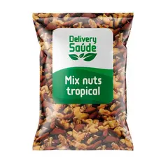 Mix de Nuts Castanhas do Pará, Caju, Nozes, Amêndoa, Amendoim, Uva Passa, Gojiberry Melhor Custo Benefício